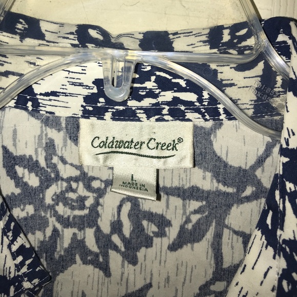 Coldwater Creek button down blouse - Picture 2 of 3